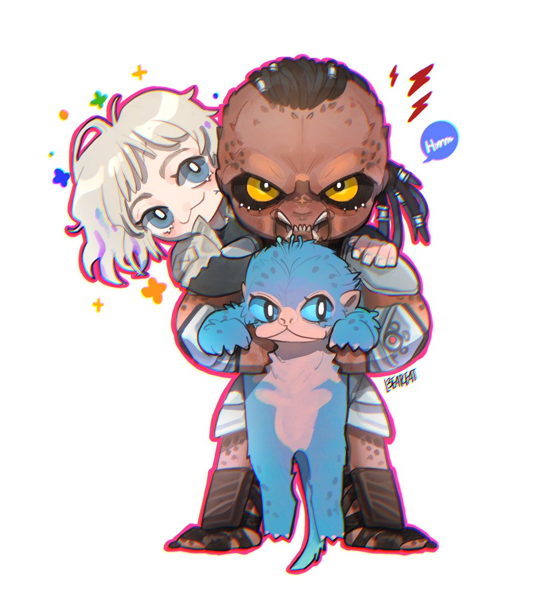 Trio 💥💥💥

#PredatorBadlands