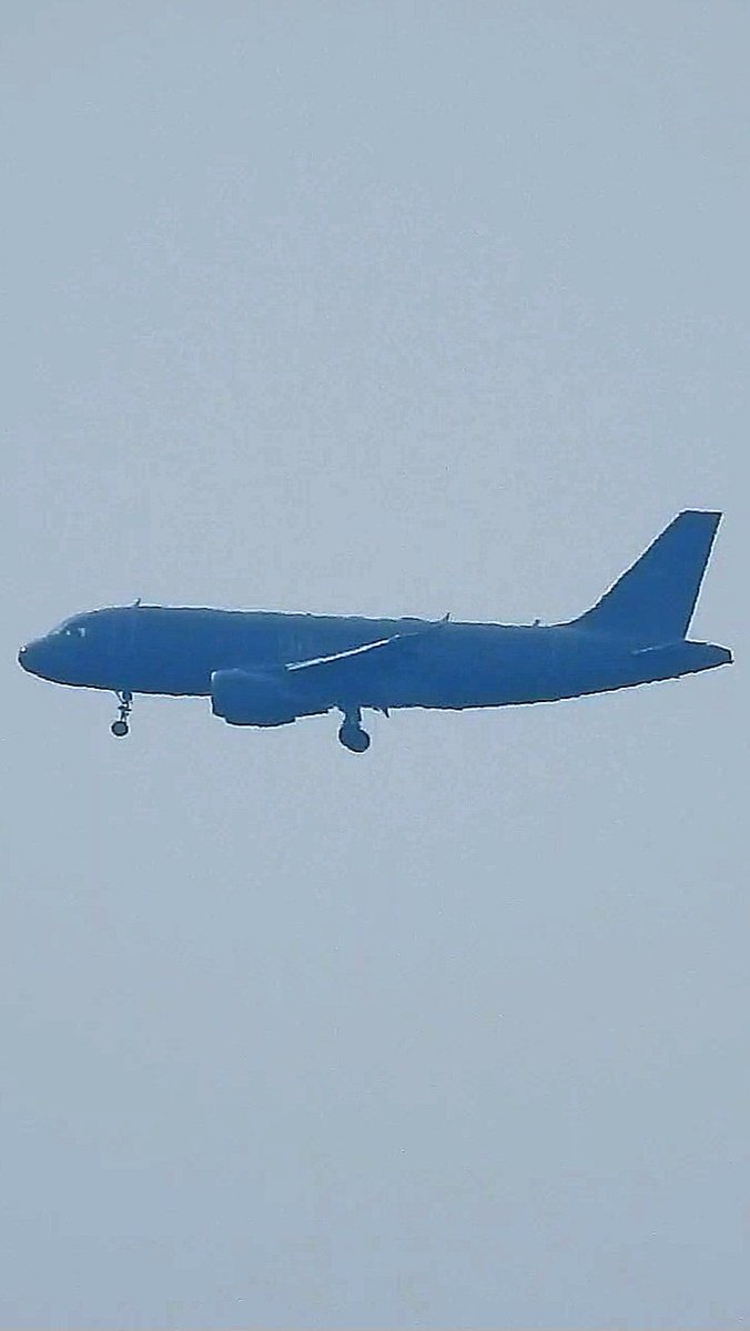 LebanonJets's tweet photo. #Hungary AirForce A319 #605 #477FF5 morning out of Kecekemet to Budapest & now into Beirut as #HUF312 same aircraft was here on Sep24, hidden from most commercial tracking sources https://t.co/nkTba1TX9N