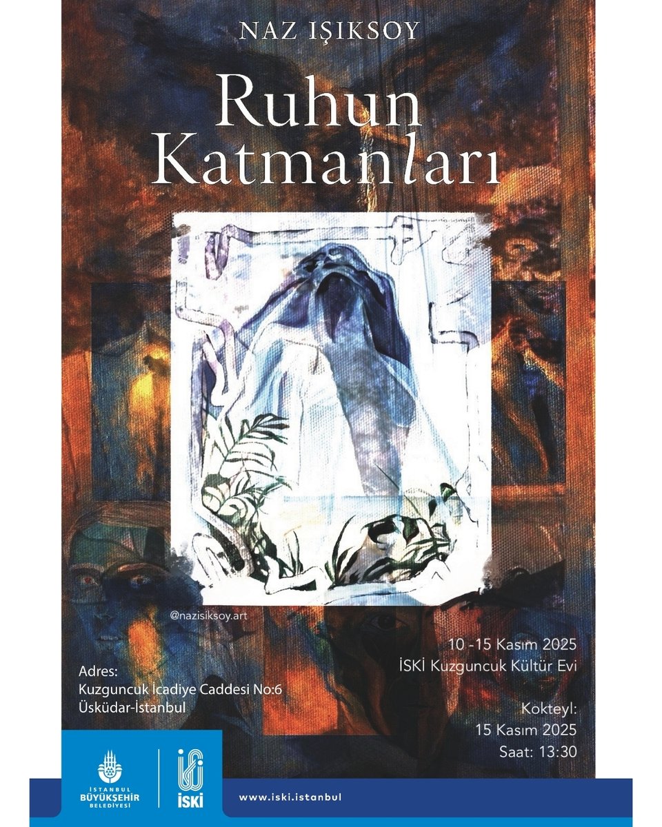 🎨“Ruhun Katmanları” – Naz Işıksoy

Resim, dijital manipülasyon ve heykelin buluştuğu çok katmanlı bir deneyim...

Sanatçı, bilinç ve varoluş arasındaki geçişleri sezgisel bir dille ele alıyor; izleyiciyi ruhun derinliklerine davet ediyor.

#İSKİ #SuyunHafızası #Sanat #UmutBurada