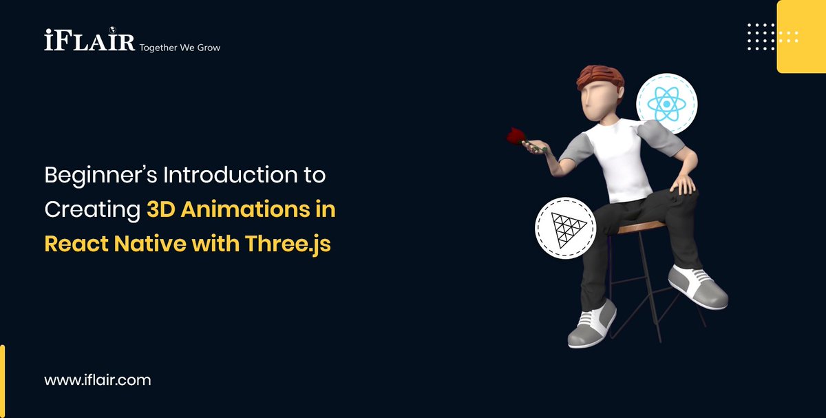 iFlairWebTech's tweet image. Three-dimensional (3D) graphics are becoming increasingly popular in mobile applications, providing visually stunning and highly interactive experiences.
Read More, iflair.com/beginners-intr…
#ReactNative #ThreeJS #3DAnimation #iflair