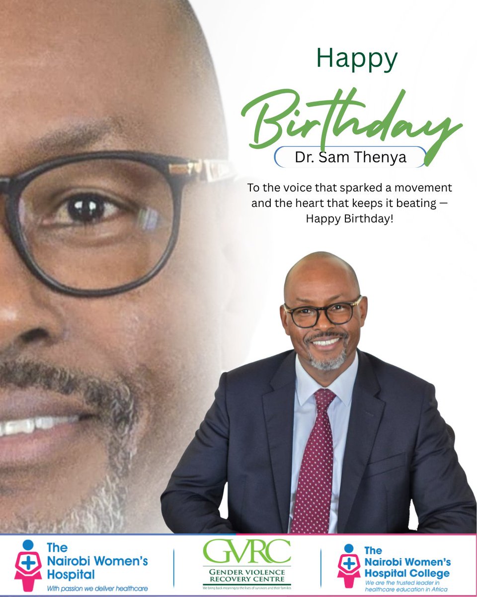 Today, we celebrate the visionary behind our journey.
Happy Birthday Dr. Sam Thenya — your leadership, passion, and purpose continue to inspire us all. 💙
Here’s to many more years of impact!