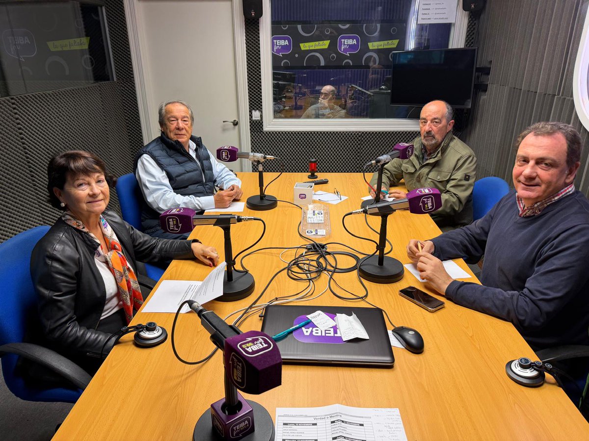 Verdad o Mentira 10/11/2025
Invitados: Félix de las Cuevas, Rafael Pérez Tezanos, Jesús Serrera y Rosa Inés García. Director: Claudio Acebo. 
ivoox.com/verdad-o-menti…