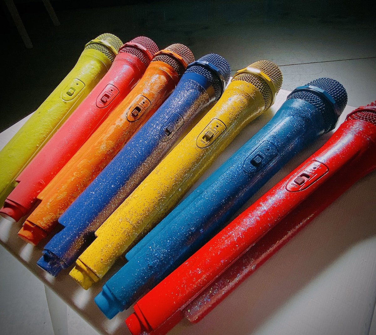 昨日はST☆RISHで遊んできたーー！！さいこーーー！！みんな揃ってやっと着れたよスタツア🌎✈️皆がいる事を一秒一秒と噛み締めながら過ごした…最高に楽しかった😭💕皆ほんとーーにありがとう💛また心に刻まれる時間だった…ST☆RISHフォーエバーーーー！！