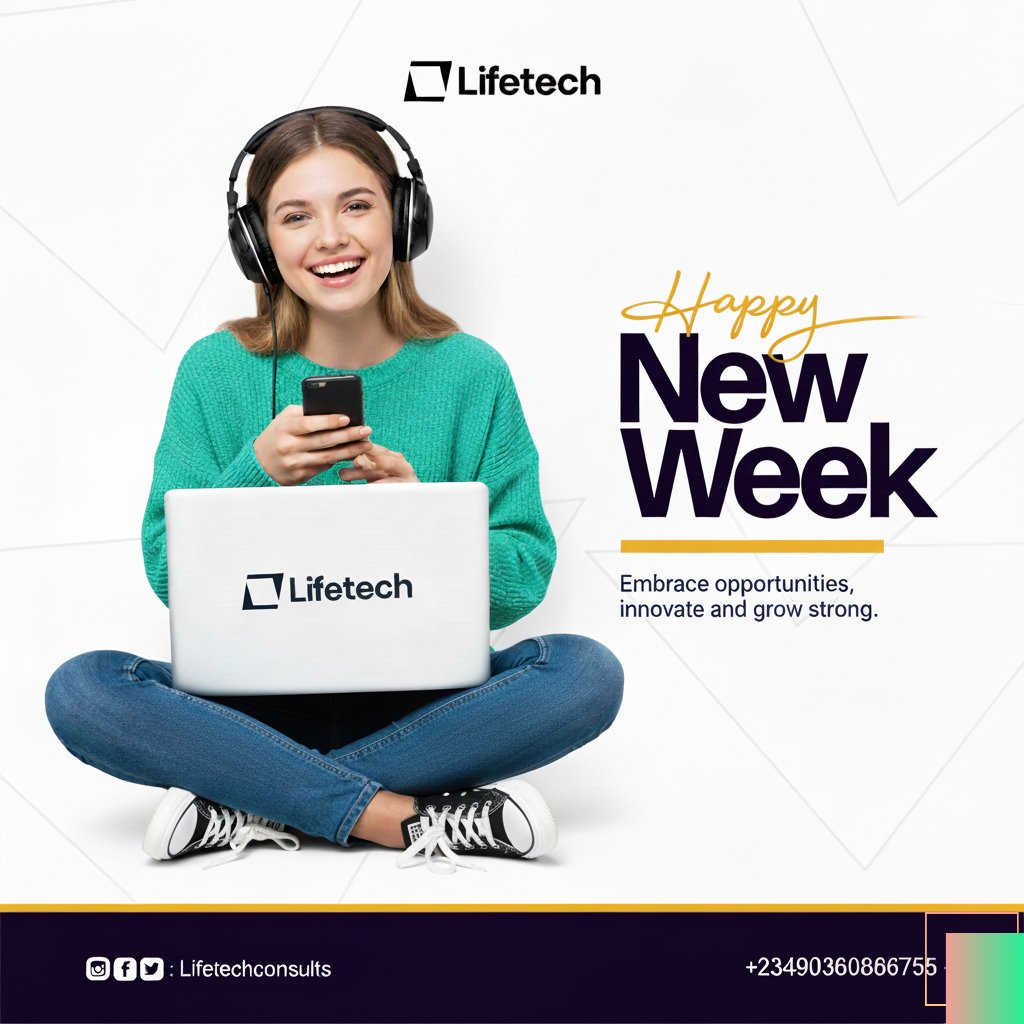 Ltconsults's tweet image. New week rises!
New goals await!
Innovate!
Grow!
Make it count!🔥😊

#lifetech #newweek #innovation #growth #monday