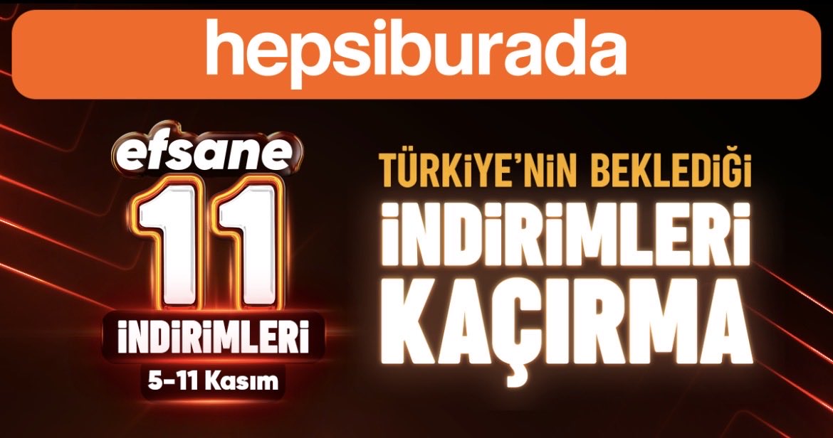 Efsanee 11.11 indirimleri başlıyor. Benden duymuş olmayın işte indirime girecek birkaç ürünün linki 👇🏻🤫
AktarMobile Airpods Pro 3. Nesil Uyumlu Kılıf Silikon Kapak lnkd.in/d3yj4wTu 
Yoyko Wow Pratik Bebek Arabası Autofold lnkd.in/dsUbyksD