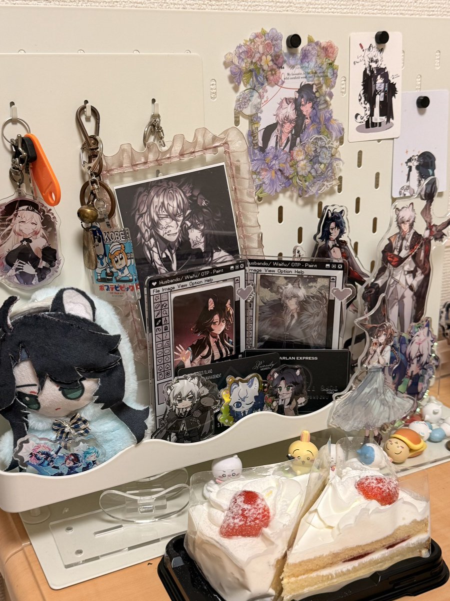 誕生日にケーキを食べるなんて1年ぶりだね