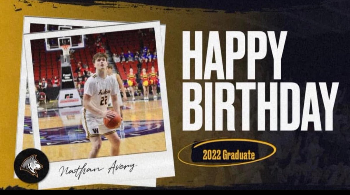 Happy Birthday today to 2022 graduate Nathan Avery!