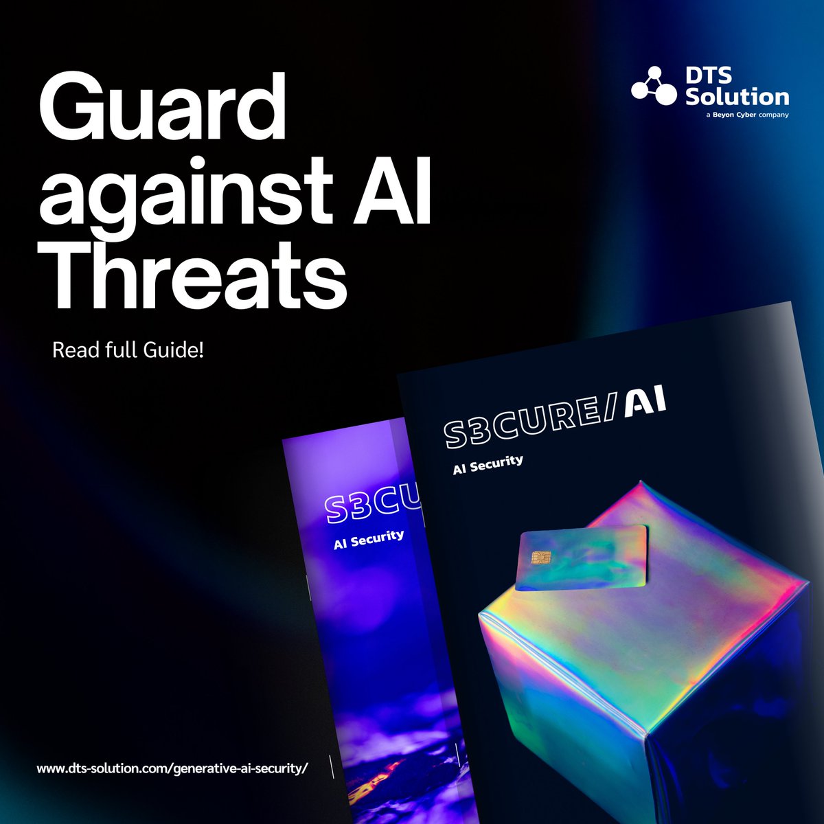 DTS_Solution's tweet image. AI is transforming business and cyberattacks.

Threat actors now use it to craft malware, impersonate systems &amp;amp; launch precision social engineering at scale.

Our new S3CURE/AI report shows how to defend against these risks.

👉Read more via link in bio!
_
#S3CUREAI #AISecurity