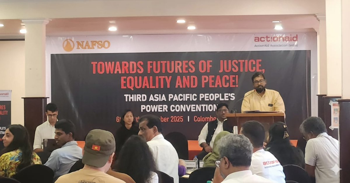 ShahAnsariLive's tweet image. Had the opportunity to attend the Asia Pacific People’s Convention-Colombo, was highly insightful and enriching. The discussions brought together HRDs from various Asia-Pacific countries, offering diverse perspectives on the evolving challenges in our respective regions.