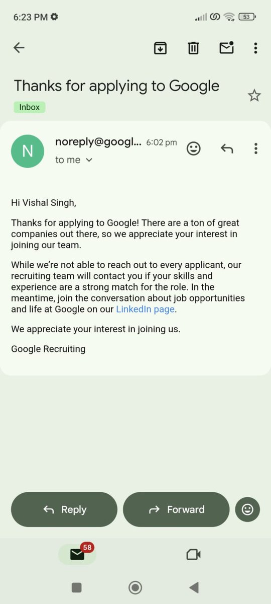 Vishal Singh tweet media