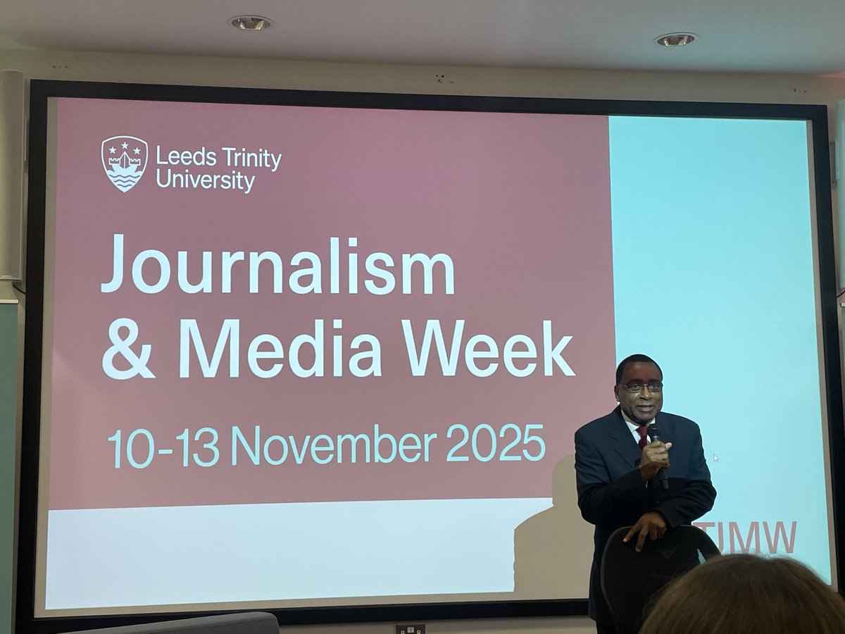 TimeaFe's tweet image. We’re up and running after a great opening by @LeedsTrinity Vice Chancellor Charles Egbu. 
#LTJMW