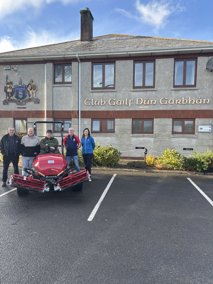 FergalInfo's tweet image. ⛳️ A Monday Morning 🌅 purchase of a Baroness LM331 Mower by Dungarvan Golf Club ⛳️