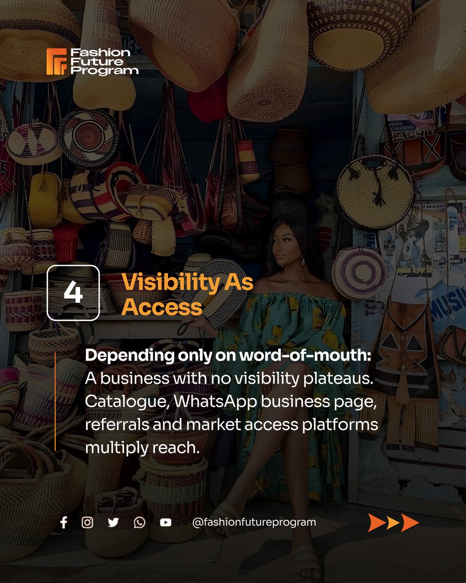 fashionfuturep's tweet image. What’s one mistake you made early on that taught you a valuable lesson? Share it in the comments. 

#FashionFutureProgram #MadeForTheFuture #YouthInFashion #EntrepreneurTips