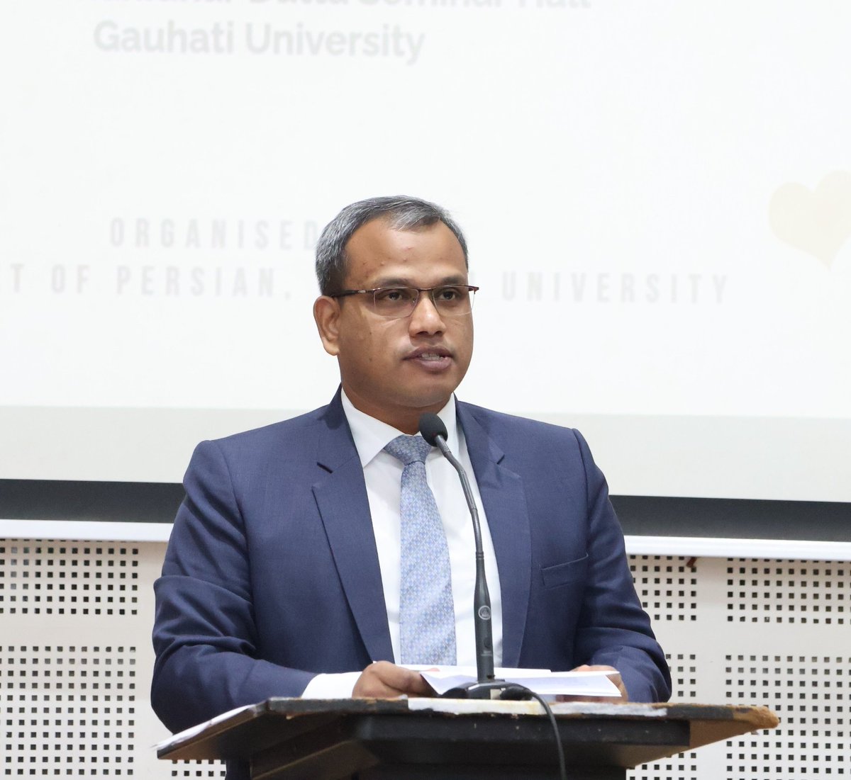 Inaugurated the International Seminar on Sufism and Interfaith Dialogue at Gauhati University today. The reflections on Dara Shikoh’s vision remind us of the enduring values of peace, mutual respect, and cultural understanding.

Grateful to H.E. Zikrul Hasan Fahad, Assistant High