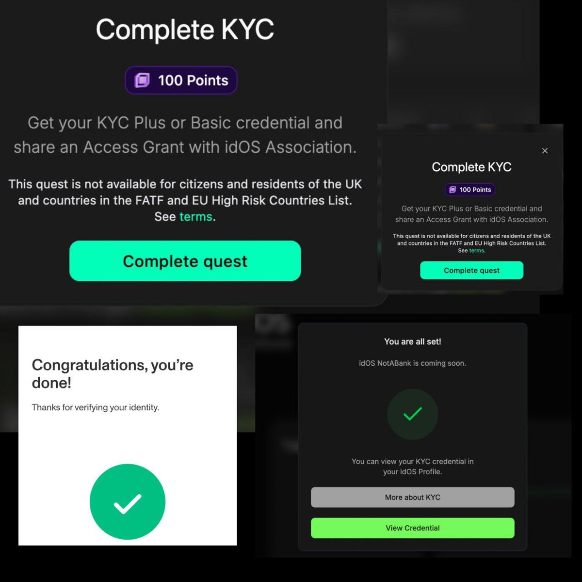 web3nyla's tweet image. #REMINDER Airdrop @idOS_network
 KYC!!

Funding : 4.5 M ✅

• Go To Dashboard 
app.idos.network/?ref=CDFA9A73

TOTAL SUPPLY = 1 Billion 🔥 

✓ 3.8% for the FCL community airdrop 

✓  1.0% for InfoFi campaigns 

✓ 1.5% for idOS app users