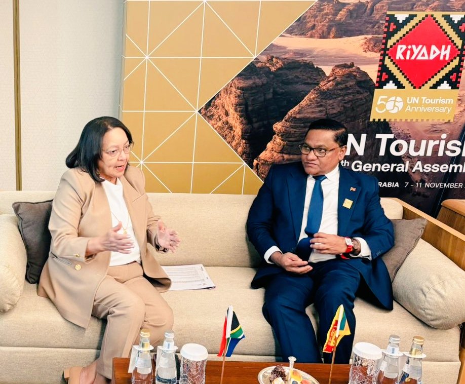 Met with H.E. Patricia de Lille, Minister of Tourism of South Africa, on the sidelines of the UNWTO General Assembly in Riyadh.
We discussed advancing our mutually beneficial cooperation in the tourism and hospitality sectors, with a focus on eco and wildlife tourism,