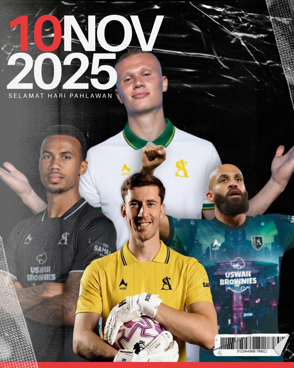 sambat_academy's tweet image. 𝗦𝗲𝗹𝗮𝗺𝗮𝘁 𝗛𝗮𝗿𝗶 𝗣𝗮𝗵𝗹𝗮𝘄𝗮𝗻

Terimakasih kepada para pahlawan atas jasa-jasanya, tak hanya pahlawan Nasional, tapi juga pahlawan lapangan hijau. Terimakasih telah mempersembahkan panah hijau setiap minggunya, tapi jika yang datang panah merah, ya sudah #SambatAja