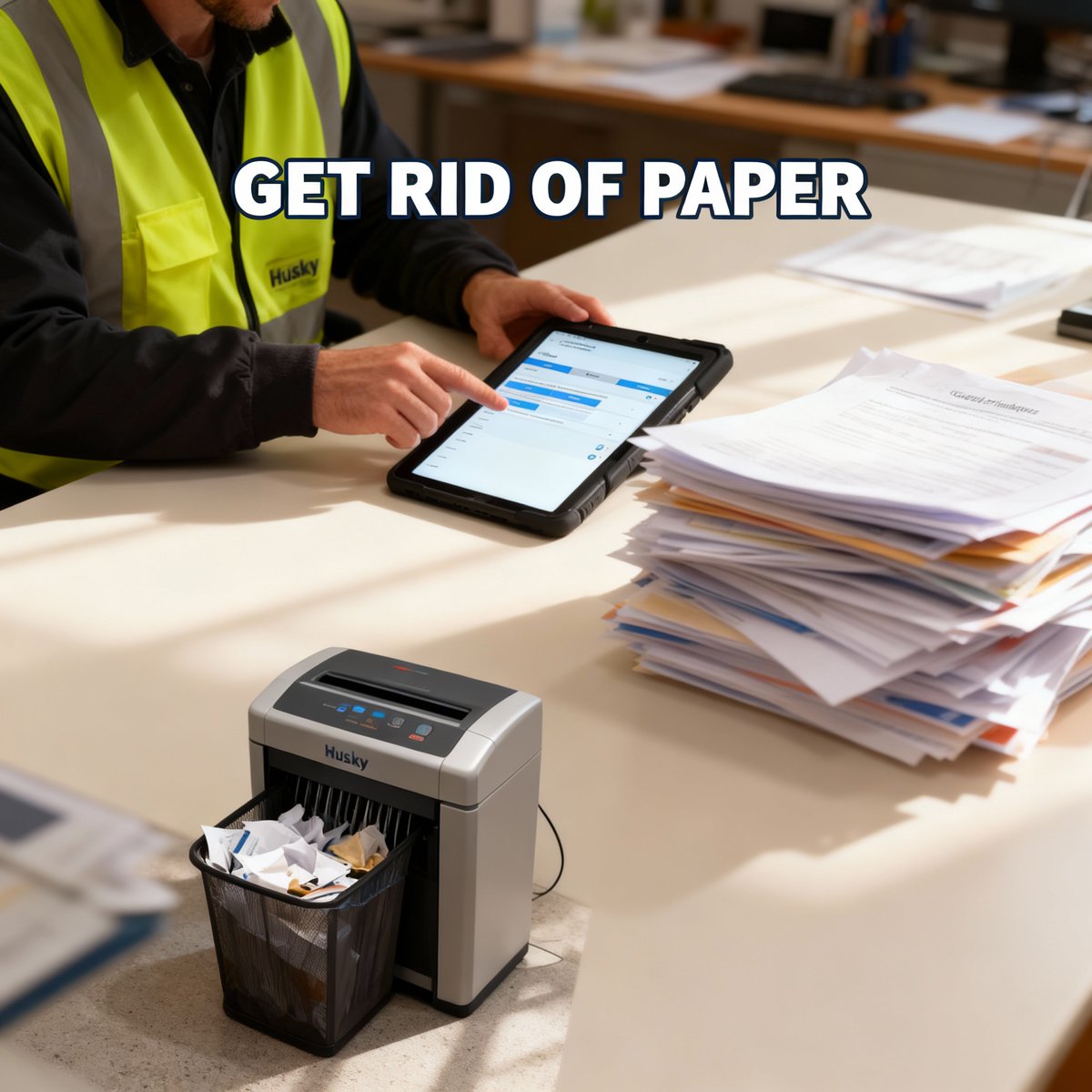 Husky_EN's tweet photo. 📋 Still using pen and paper? Let’s talk efficiency.....

It’s amazing how many businesses we come across that still rely on old-school paper forms risky, right? They can be lost easily, ruined in the rain, or slowed down by poor handwriting and manual entry.

At Husky, we’re not here to change your processes, we’re here to revolutionise them. 🦾

By going digital, you can:
✅ Streamline operations
✅ Create a single source of truth
✅ Access a centralised database anywhere, anytime
✅ Work faster and smarter

With Husky’s fully customisable platform, we can re-create your existing paper forms digitally, keeping what works, while eliminating the mess.

💡 It’s time to ditch the paper and unleash your business’s full potential.

#HuskyIntelligence #DigitalTransformation #PaperlessBusiness #WorkflowAutomation #Efficiency #SmartBusiness