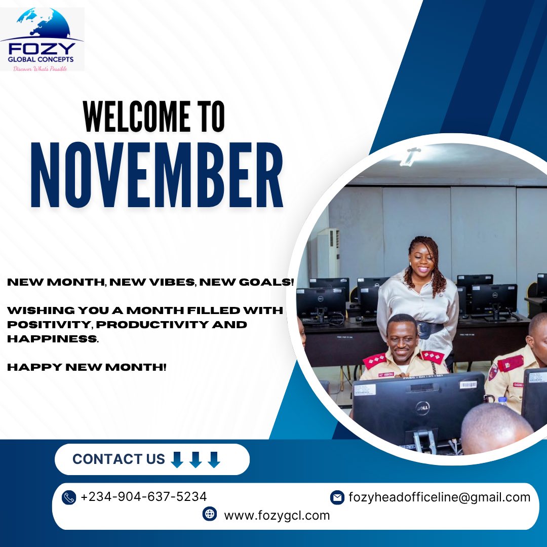 FozyGCL's tweet photo. As we step into this new week and month, we renew our dedication to sustainable development, collaborative impact, and meaningful change.

Happy New Week &amp; Month!
.
.
.
#NewWeek #NewMonth #Innovation #Edutech
#Technology #CapacityBuilding #PersonnDevelopment
#GrowthMindset #Grow https://t.co/0DsdxoFPKi