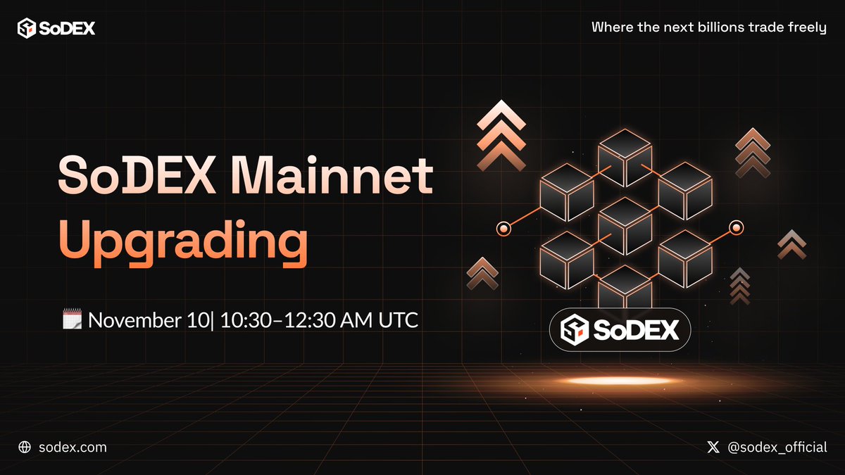 SoDEX tweet media