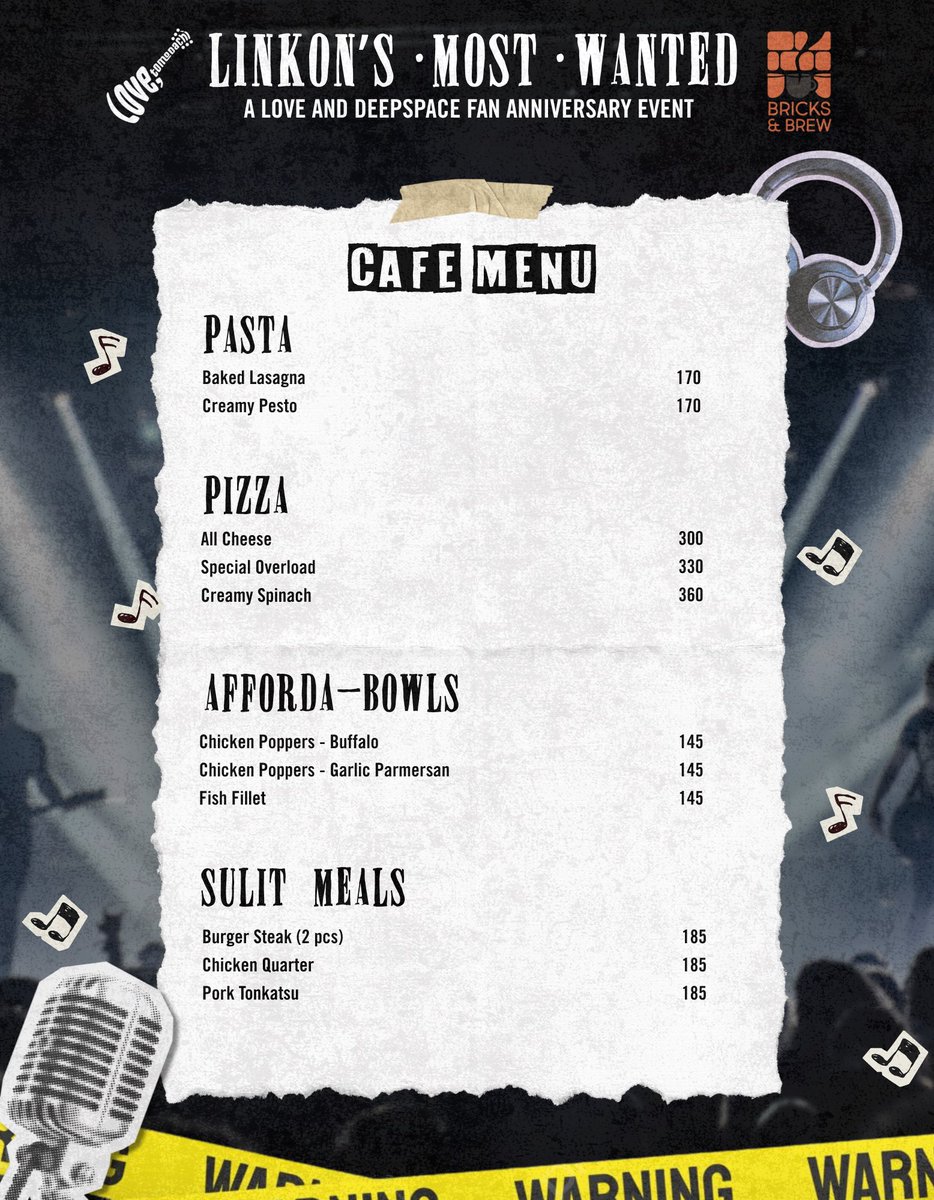 lovetomodachi_'s tweet image. 𝙩𝙝𝙚 𝙡𝙞𝙜𝙝𝙩𝙨 𝙖𝙧𝙚 𝙪𝙥! 𝙬𝙤𝙪𝙡𝙙 𝙮𝙤𝙪 𝙡𝙞𝙠𝙚 𝙖 𝙫𝙞𝙥 𝙥𝙚𝙚𝙠? 💥

good food and drinks will perfectly match a night filled with music 🎶 meet the cafe who let the band set up stage; Bricks and Brew 🤘 take a look at their menu, and let the flavors hit like…