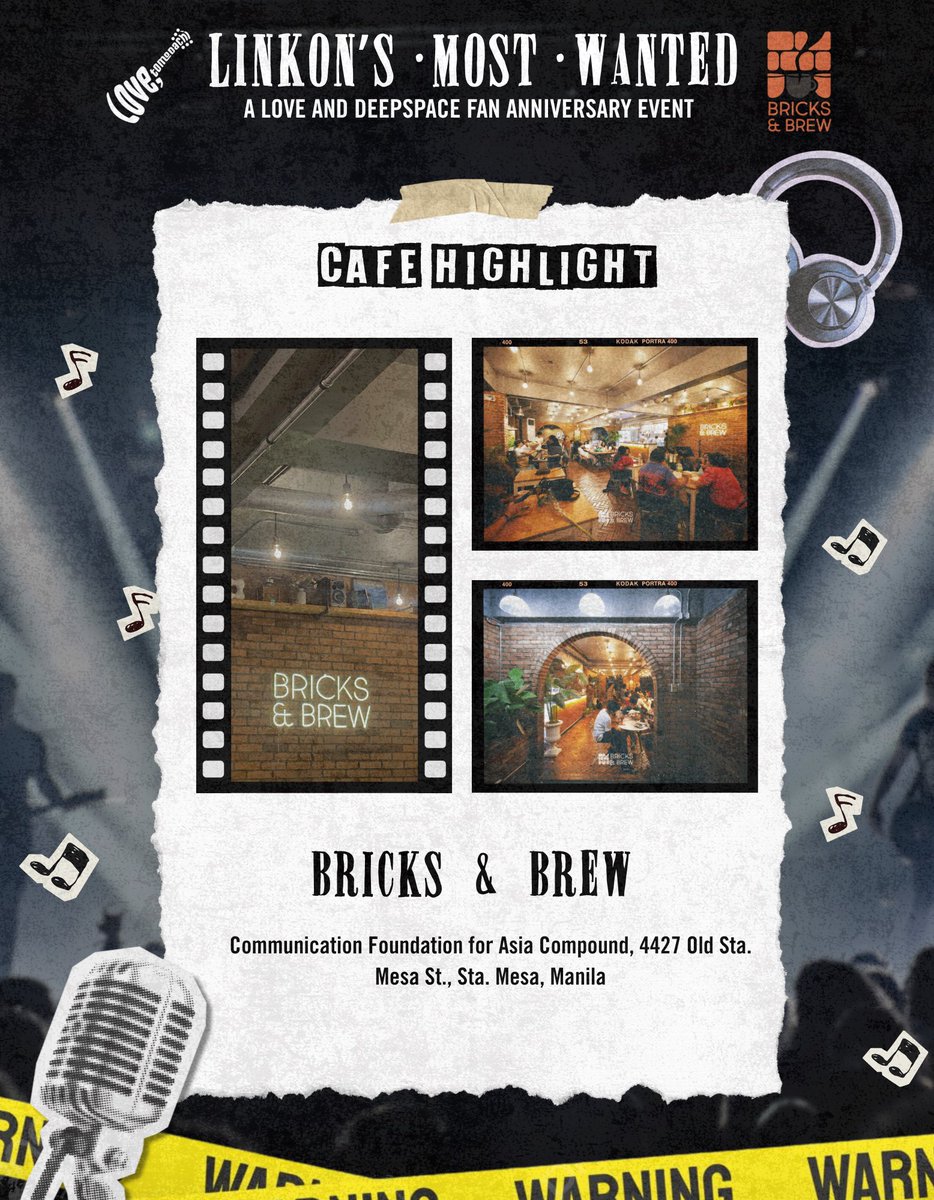 lovetomodachi_'s tweet image. 𝙩𝙝𝙚 𝙡𝙞𝙜𝙝𝙩𝙨 𝙖𝙧𝙚 𝙪𝙥! 𝙬𝙤𝙪𝙡𝙙 𝙮𝙤𝙪 𝙡𝙞𝙠𝙚 𝙖 𝙫𝙞𝙥 𝙥𝙚𝙚𝙠? 💥

good food and drinks will perfectly match a night filled with music 🎶 meet the cafe who let the band set up stage; Bricks and Brew 🤘 take a look at their menu, and let the flavors hit like…