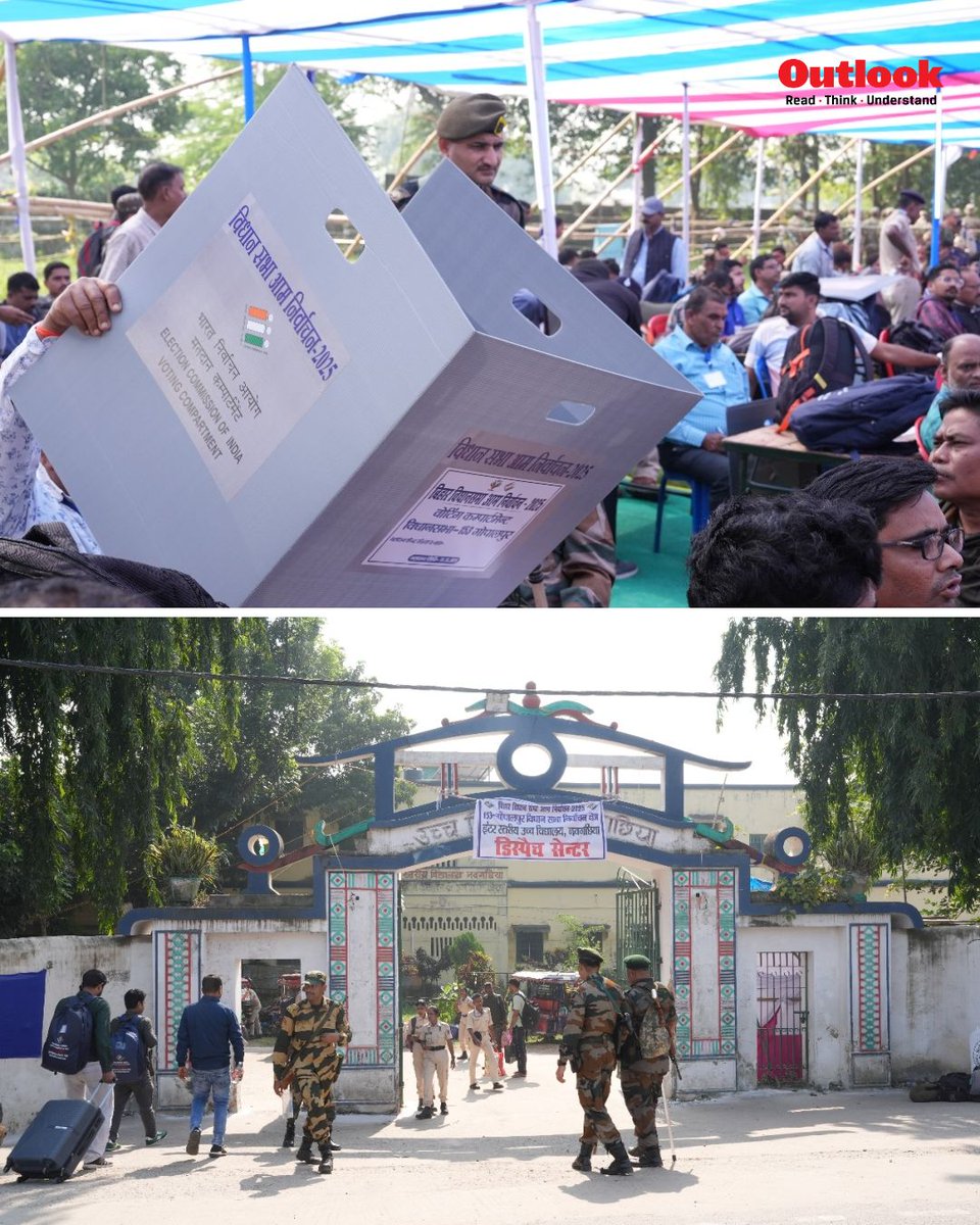 Outlookindia's tweet photo. Photos: Sandipan Chatterjee

#BiharElections2025 #FinalPhaseVoting #BiharVotes #ElectionCoverage #GroundReport #VotingDay #Elections2025 #BiharPolitics #ElectionUpdates https://t.co/0iO3INAAqX