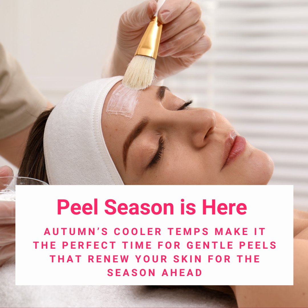 Peel season is HERE! 🍂 Refresh, renew, &amp; glow this autumn with gentle peels. Your skin’s new favorite season starts now! 💆‍♀️

#Aestheticstoday #SkinGoals #AutumnGlow