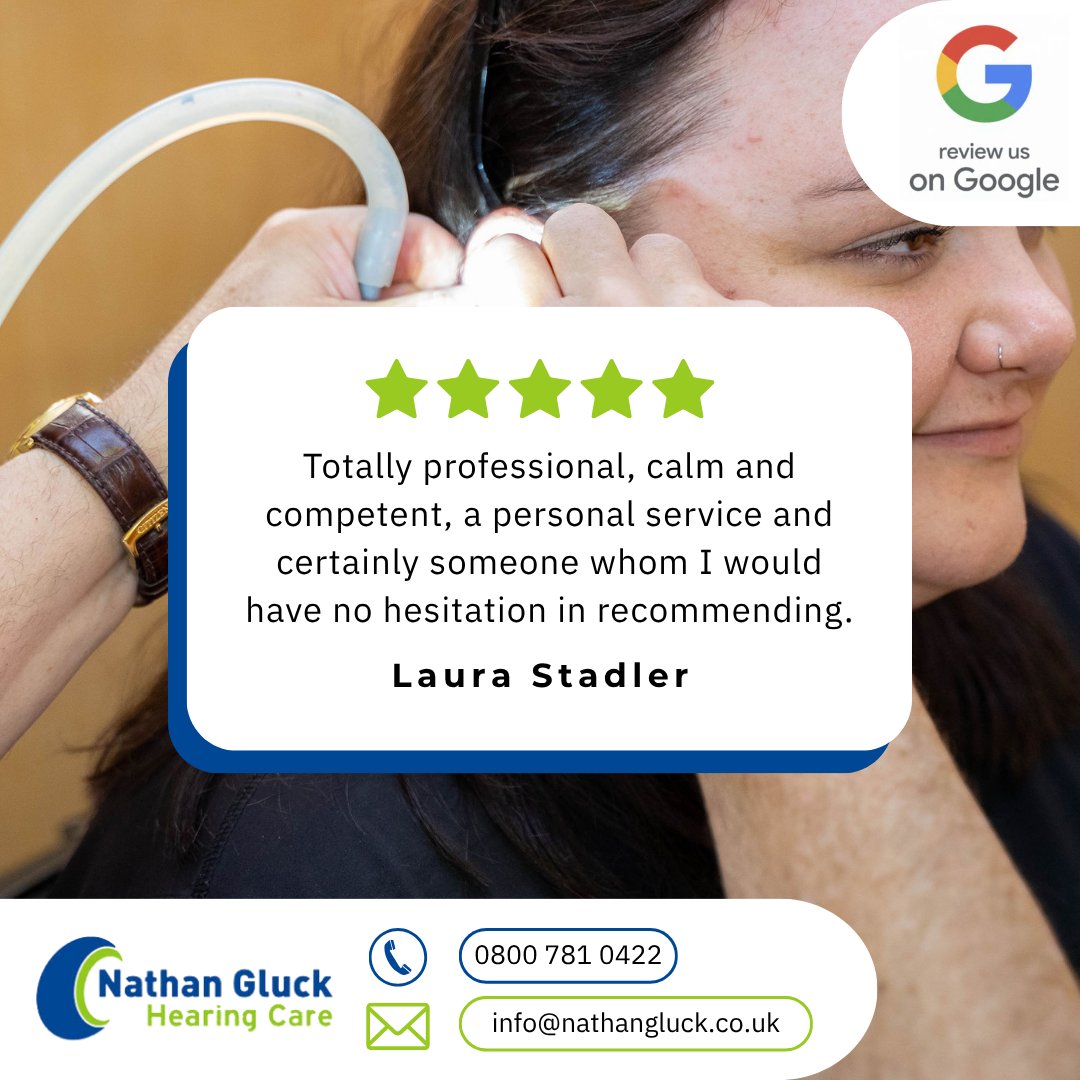 We pride ourselves on providing hearing care with a personal touch. ❤️‍🩹 

Whether it’s ear wax removal, a hearing test, or finding the perfect hearing aid, we make your comfort and confidence our top priority. 

👉Please leave us a Google review here: loom.ly/E0qV9Ig