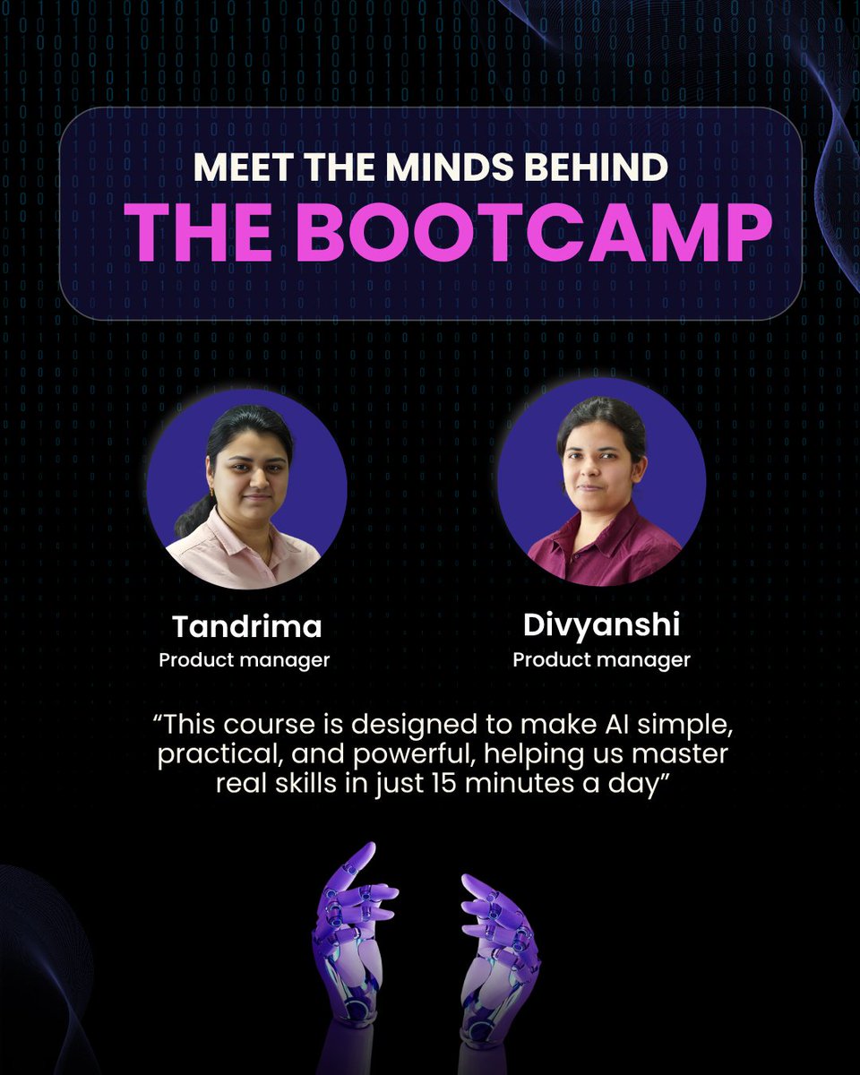 DatabilityCo's tweet image. AI is transforming workplaces everywhere.

At Datability, we’re not watching from the sidelines - we’re learning, experimenting and leading the change together.🚀

This November, we’ve launched the #Ainovember Bootcamp.

See how we are gearing up for the #FutureOfWork .