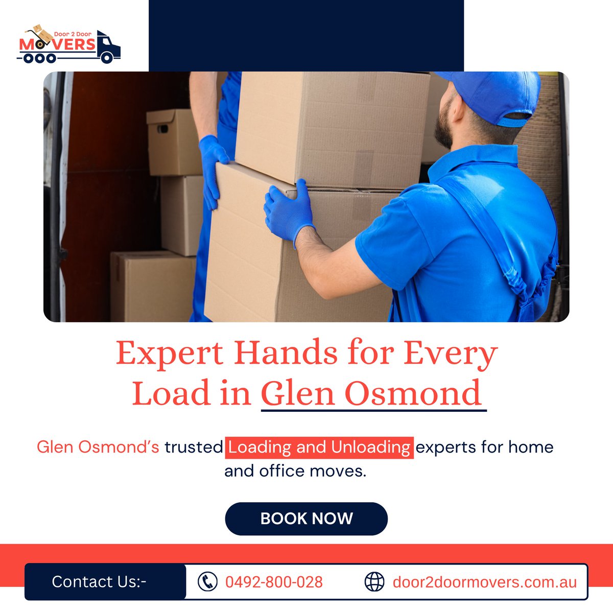 d2dremovalists's tweet image. #Moving heavy furniture or boxes? Let #Door2DoorMovers take the load off your shoulders! 📦
Our skilled team ensures safe, efficient, &amp;amp; damage-free #loadingandunloading for homes and offices — on time and with complete care.

📞 Call Now: 0492 800 028
🌐 door2doormovers.com.au/removalists-gl…