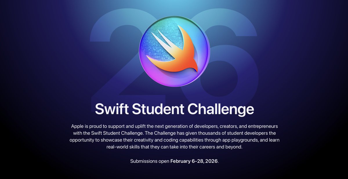 PiotrekJeremicz's tweet image. Is the #SwiftStudentChallenge for me? 🤔
1️⃣ If you&apos;re asking yourself this question, the answer is &quot;yes&quot;! 🤩
2️⃣ If coding fills you with excitement, the answer is an enthusiastic &quot;hell yeah&quot;! ❤️‍🔥
3️⃣ And if you&apos;re currently a student, you&apos;re definitely in the right place. 🚀
