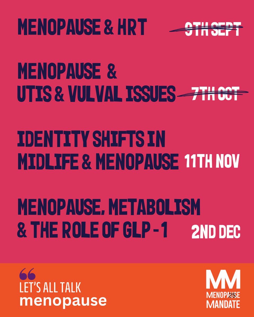 Menopause Mandate tweet media