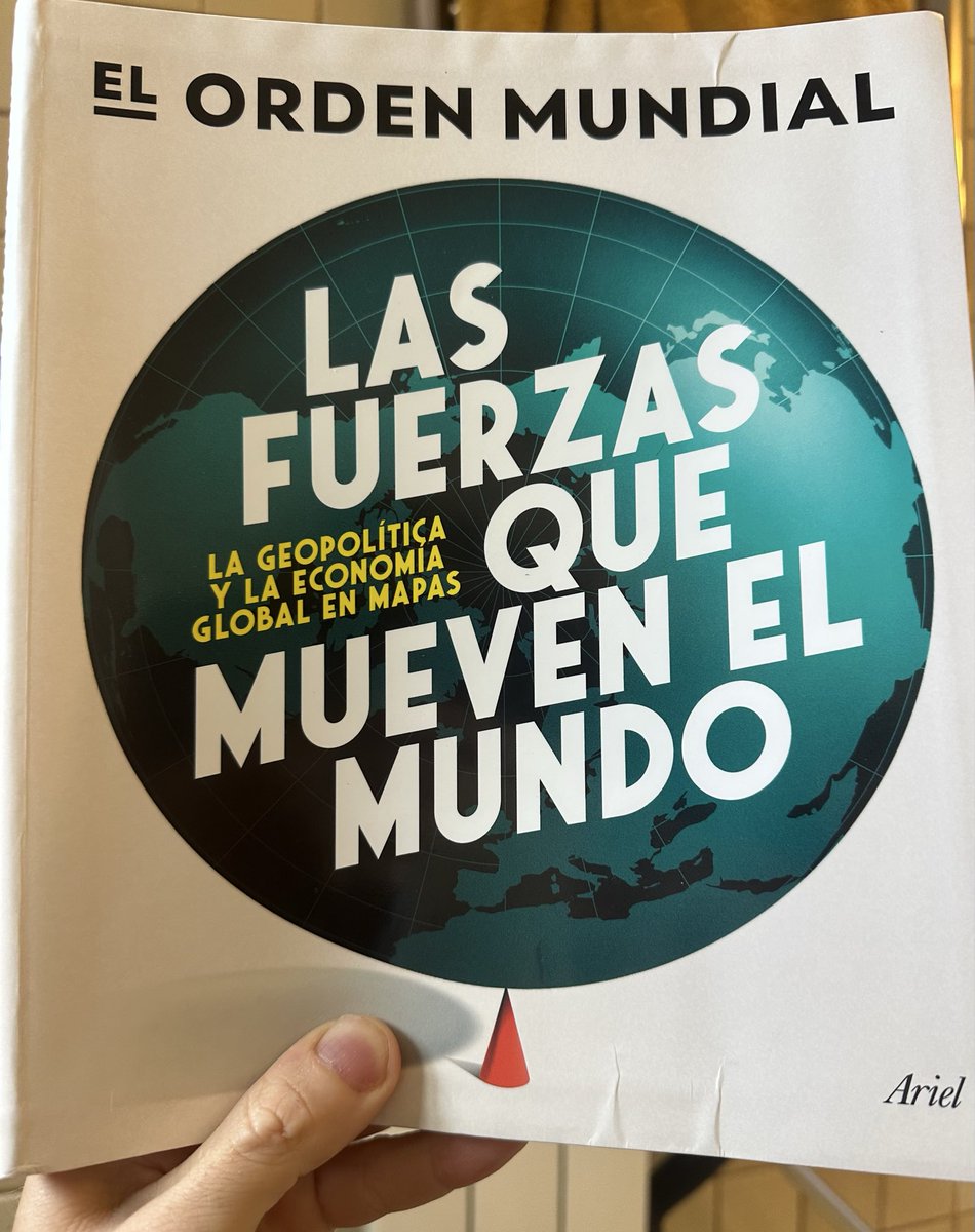 Recién terminada esta joyita  y muy contento con la compra . Muchas gracias a él  <a href="/elOrdenMundial/">El Orden Mundial</a> y en especial a <a href="/Alvaro_Merino_/">Álvaro Merino</a> y <a href="/Geocelia_/">GeoCelia</a> . Mapas como los de la contienda por el Nilo, la competición por el indico y la epidemia de fentanilo, entre otros me HAN FLIPADO.