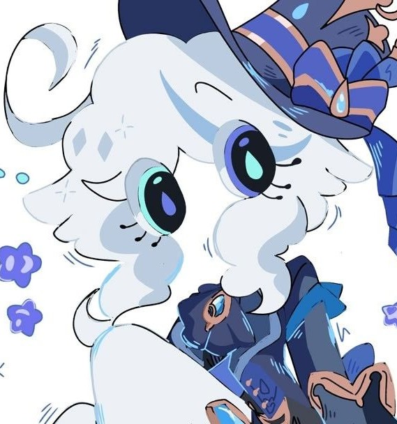 _Bubble__FPE_'s tweet image. [BUBBLE INTERACTION]

[She lost a bet with Engel, and is dressing up as Furina for an entire school day. You&apos;re walking through the hallway and you spot her very clearly.]

&quot;You know what, Engel was right! This cosplay does suit me! Although I wish it came with footwear...&quot;