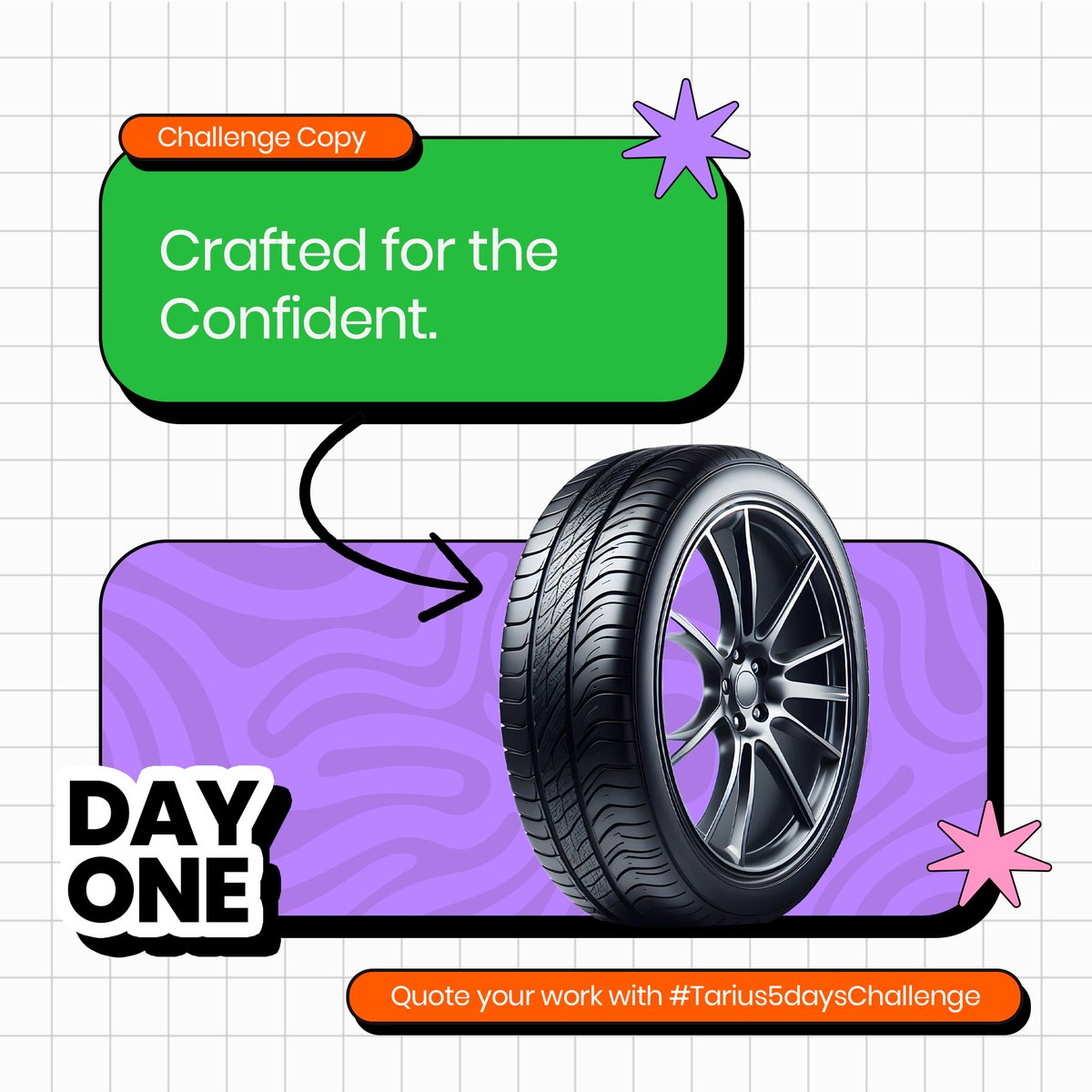 TariusNG's tweet image. Wagwan beautiful designers !! It’s that time of the month again, 5 days of challenging ourselves as designers to keep pushing our limits creatively by using random images to create a masterpiece. 

Day 1: Create a poster using the image provided below. You are free to use any…