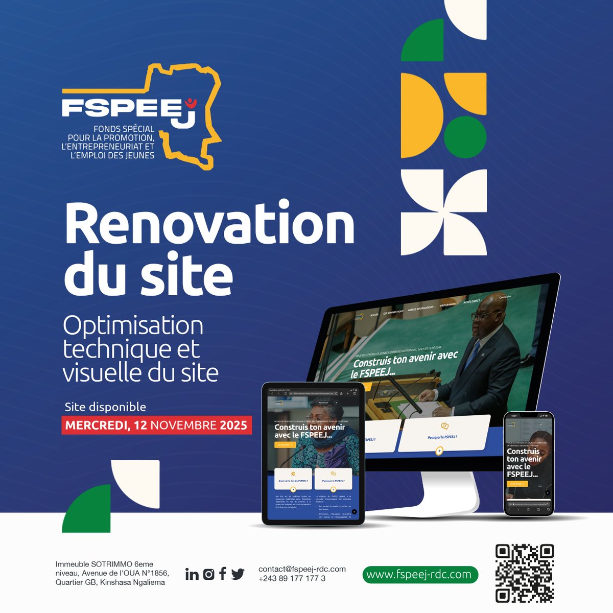 Fonds Spécial pour la Jeunesse FSPEEJ-RDC tweet media