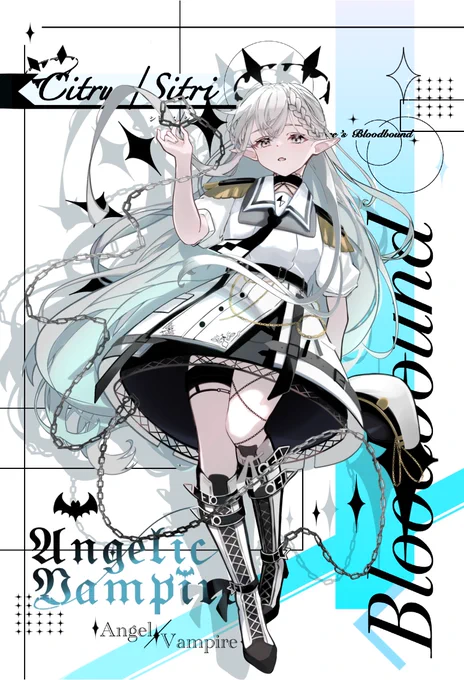 アクスタ頒布予定の天使ちゃん˙˚ʚ✞ɞ˚˙
#OC 