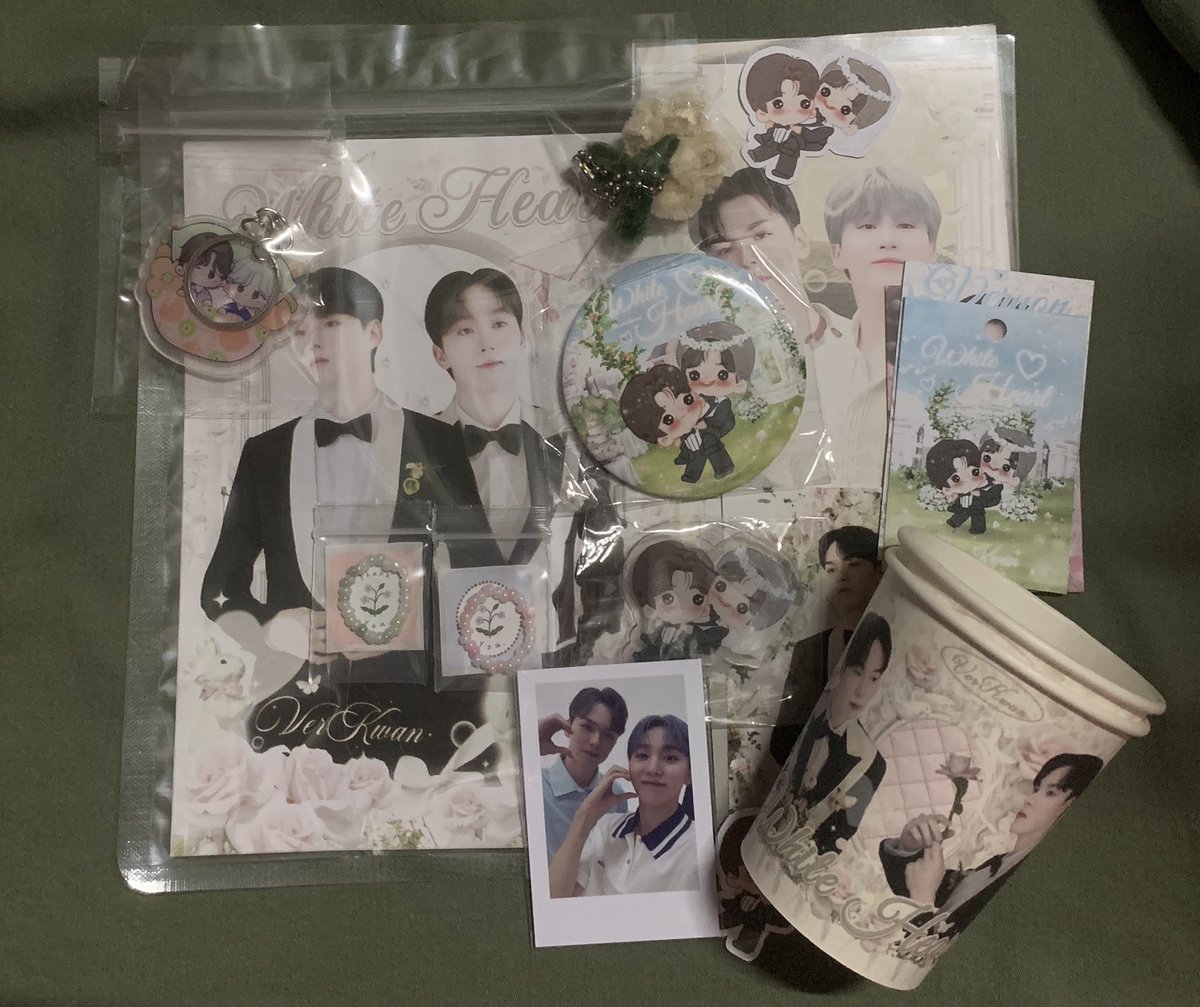 ได้รับกอวเเล้วนะค้าบเวอร์กวานน่ารักสุดๆเลย
#ดั่งดวงใจสีขาว
#WhiteHeartWDforVerkwan