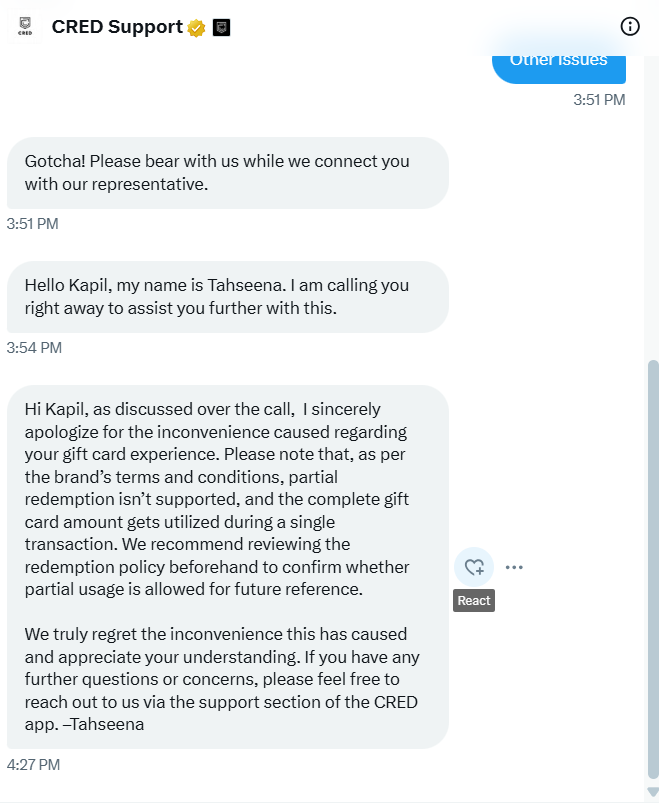 kap__il's tweet photo. @CRED_support Does it sound like a solution? https://t.co/EQgIRSECy9
