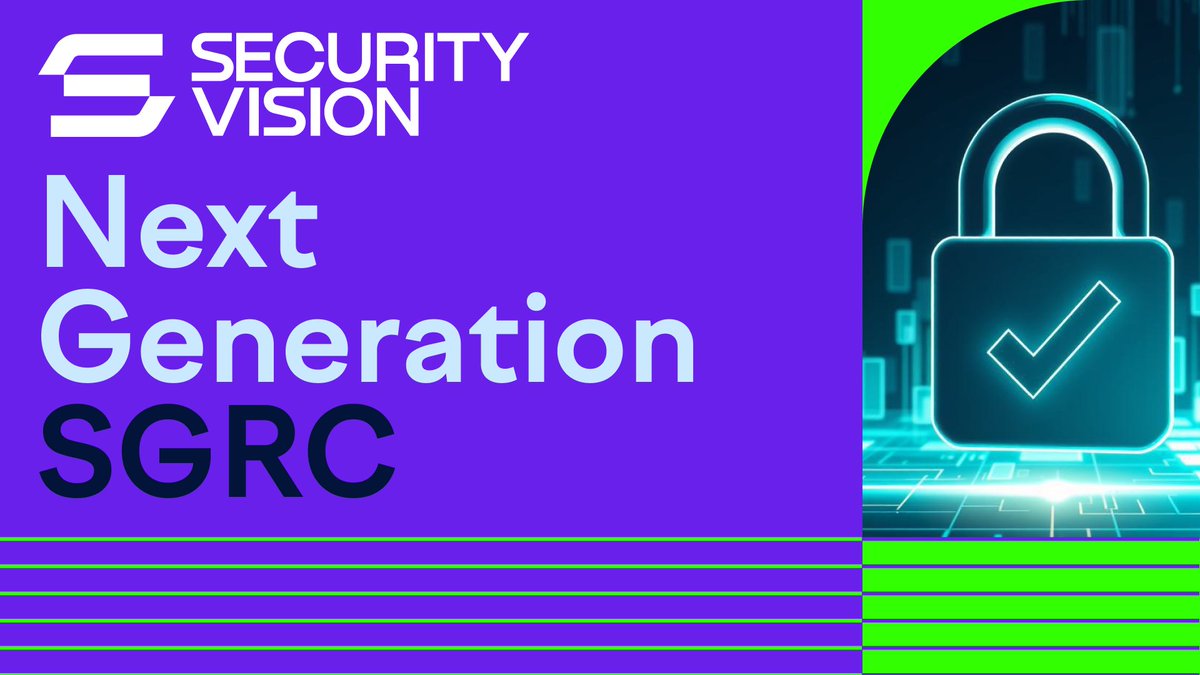 _SecurityVision's tweet image. ⚡️  Компания Security Vision вывела на рынок обновленный продукт Security Vision SGRC, в который был добавлен раздел Управление информационной безопасностью: securityvision.ru/news/kompaniya…

#SecurityVision #SGRC #cyberrisk #RM #BCM