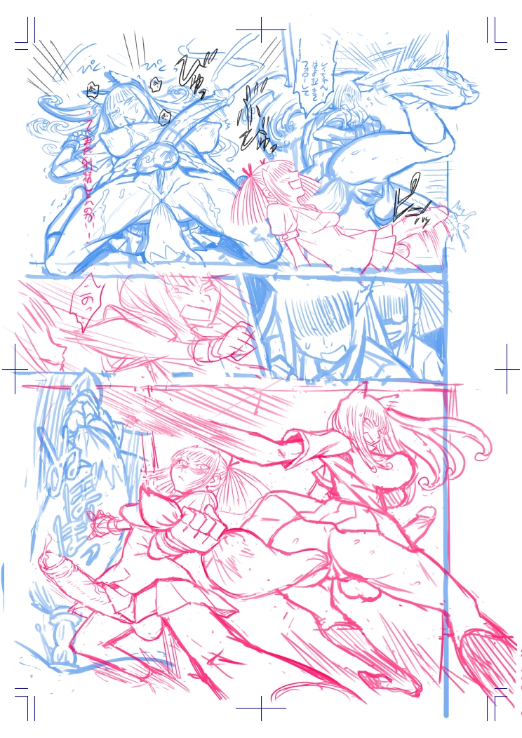 美女で野獣本から。素人なりに格闘描写もがんばったなぁ 