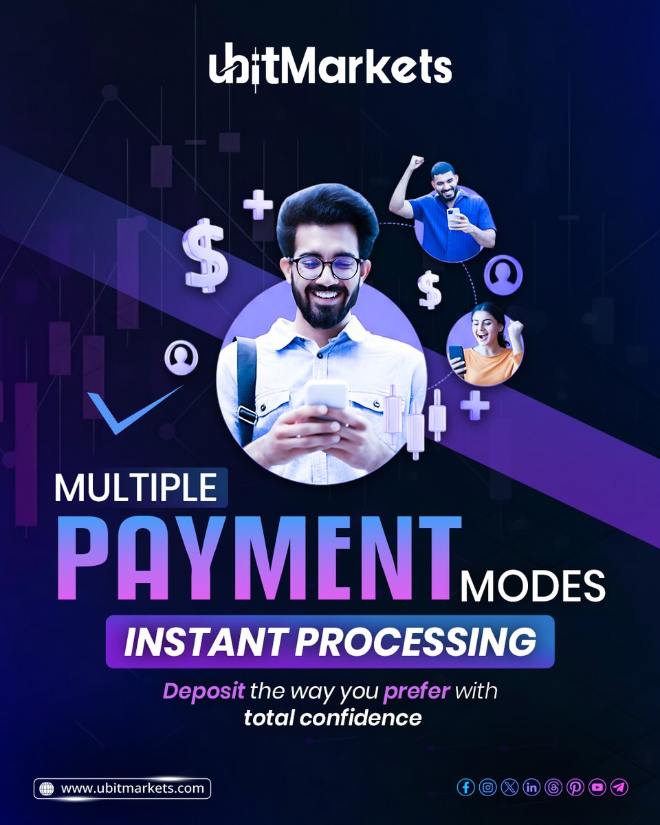 "Markets move fast. Ubitmarket ensures your trades don't wait- with instant deposits and flexible withdrawals." #ai16z #CryptoEarnings #NFTStaking #PolygonBlockchain #PassiveIncome #300PercentReturns #CryptoMLM #StepIntoTheFuture #Web3Revolution