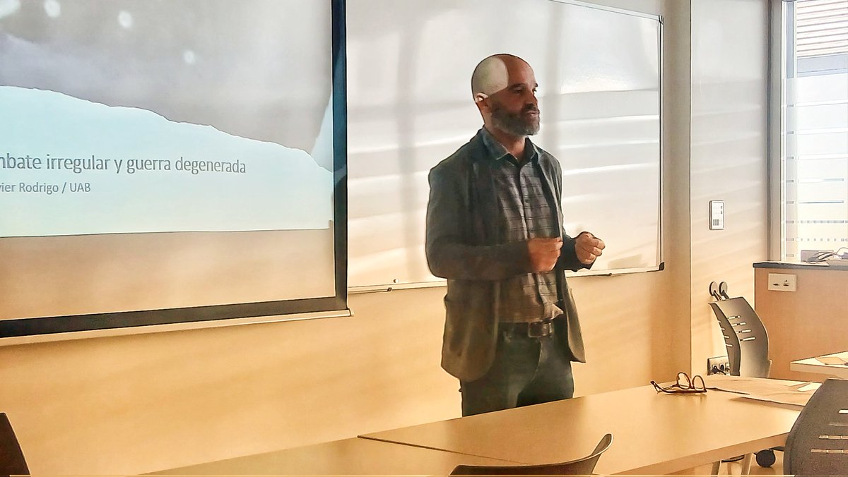 Arrancamos nuestro seminario sobre la guerra civil con la participación de Javier Rodrigo.