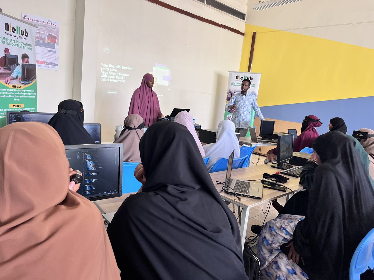 We’re excited to welcome the new Ajira for she <a href="/AjiraDigital/">Ajira Digital</a> cohort at our Hub

These young women are stepping into the world of tech ready to code, create, and lead change in #Garissa and beyond

#YouthEmpowerment #Skills