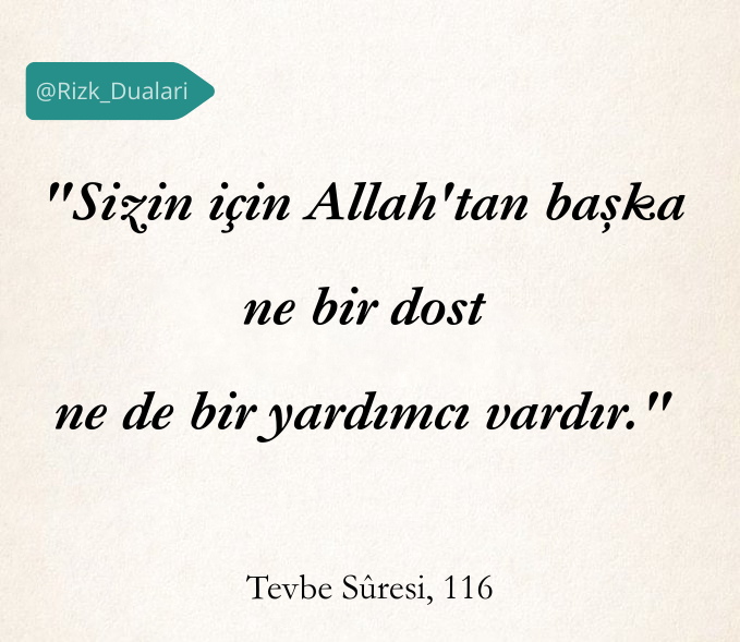 Rızk Duaları 🕊 tweet media