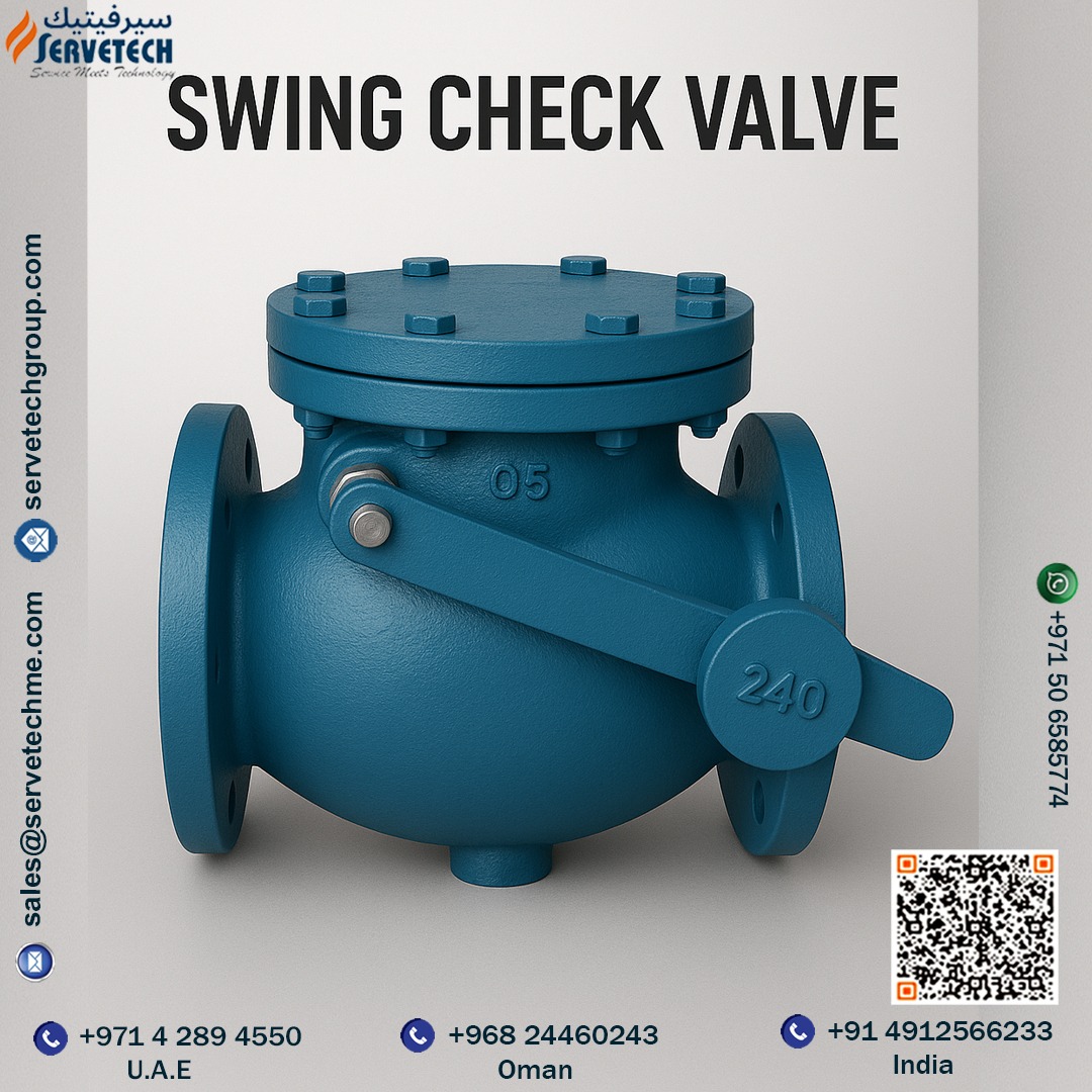 Servetech_'s tweet image. Swing Check Valve - Smooth Flow, No Backflow
Low pressure drop, reliable swing action for horizontal or vertical-up installs. Protect pumps &amp;amp; lines with dependable one-way performance.
📩 DM for specs &amp;amp; quotes.
#SwingCheckValve #BackflowPrevention #Servetech