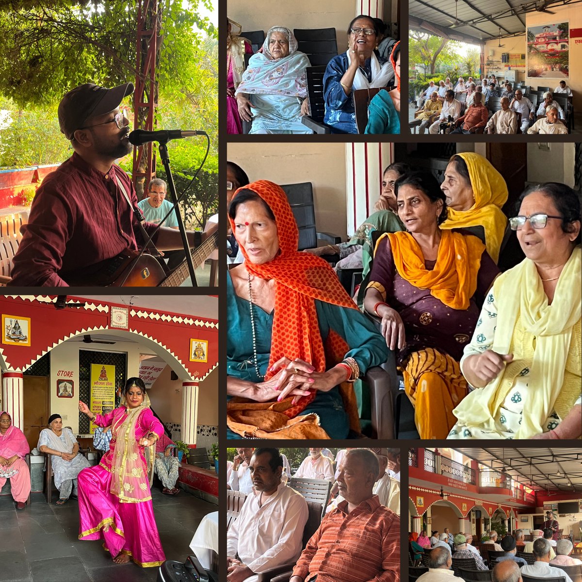 Heartwarming music &amp; dance event by Sunrise Foundation at Mata Ram Beti Old Age Home bringing joy, smiles &amp; togetherness among senior residents. 💛🎶

A beautiful day of music, dance &amp; laughter with seniors! 💫 #StandardSunriseFoundation #ElderlyCare #SeniorCare #OldAgeHome