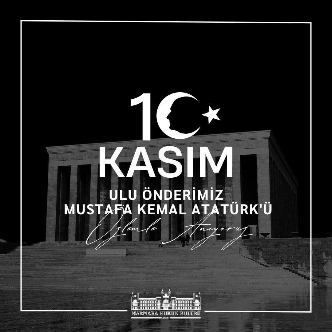 Büyük Önder Gazi Mustafa Kemal Atatürk’ü, vefatının 87. yılında saygı ve özlemle anıyor; onun açtığı yolda, gösterdiği hedefe durmadan ilerleme azmimizi yineliyoruz.