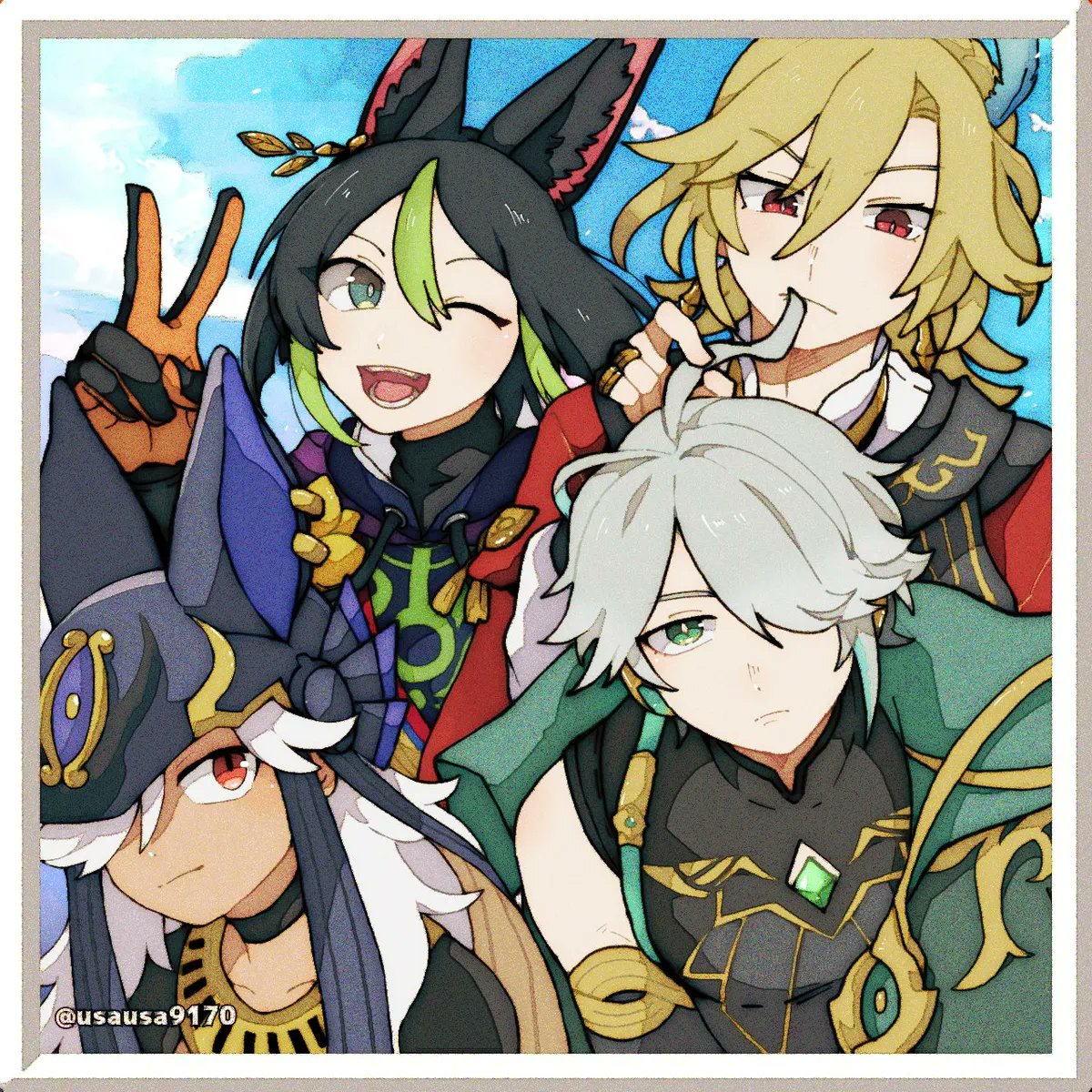 usausa9170's tweet image. スメール男子とかの絵再掲しとこ